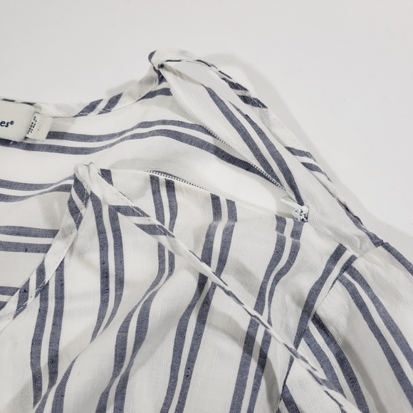 VINEYARD VINES LIGHTWEIGHT TUNIC BLOUSE STRIPED - Picture 7 of 10